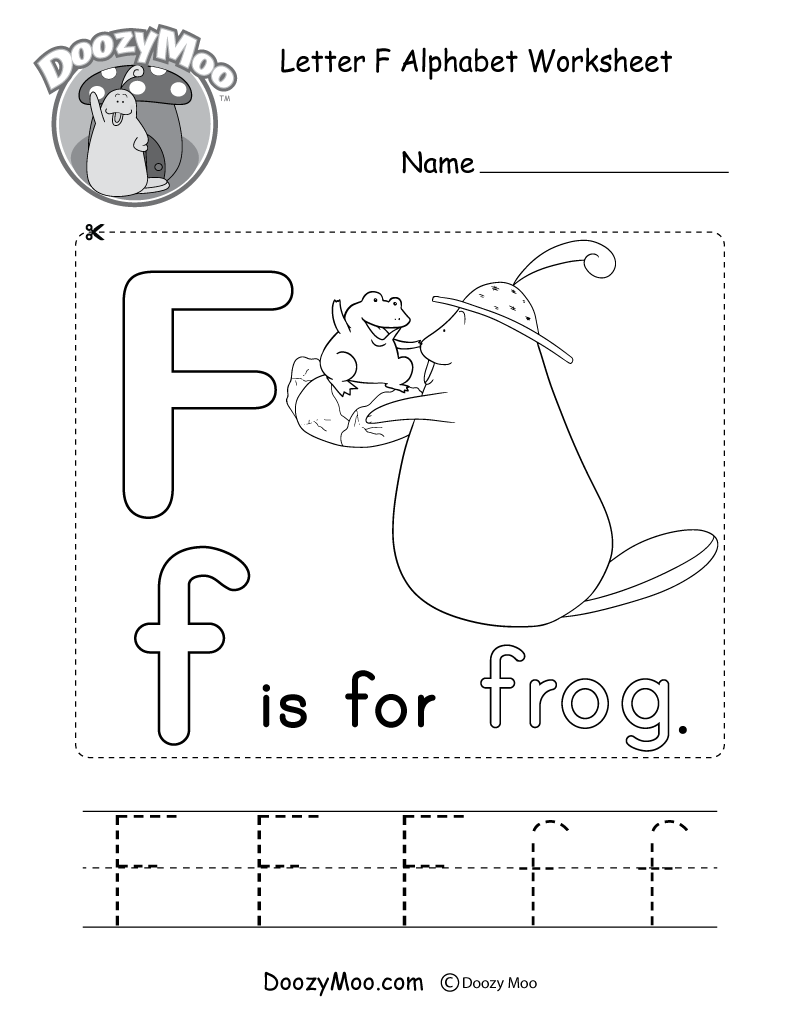 letter learning sheets