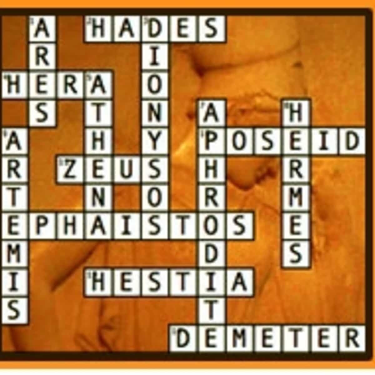 greek god of war crossword clue