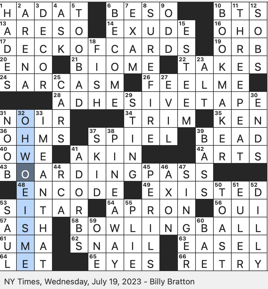 fencing sword crossword clue