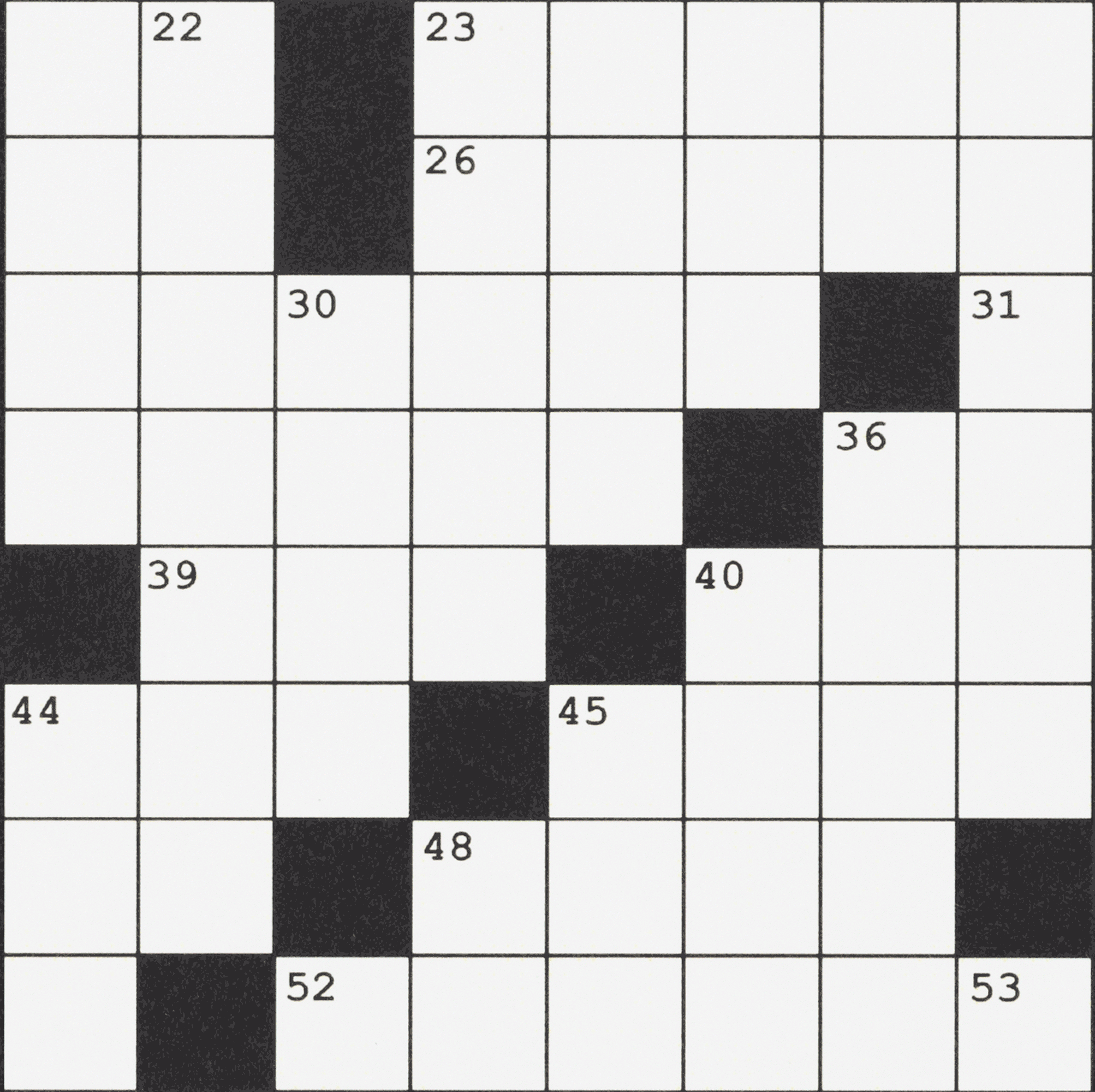 high point of hospitality crossword clue