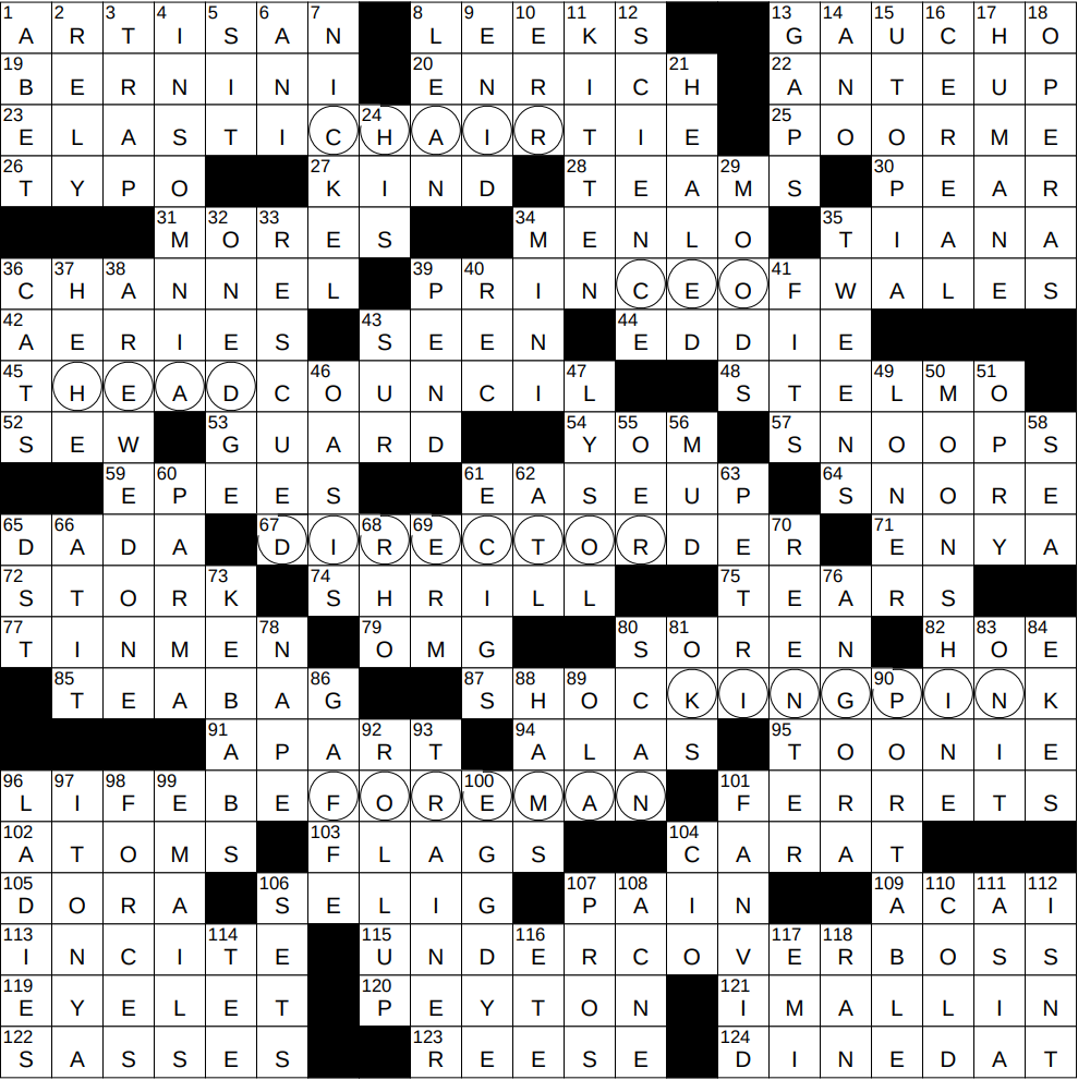 0208 26 NY Times Crossword 8 Feb 26 Sunday NYXCrossword