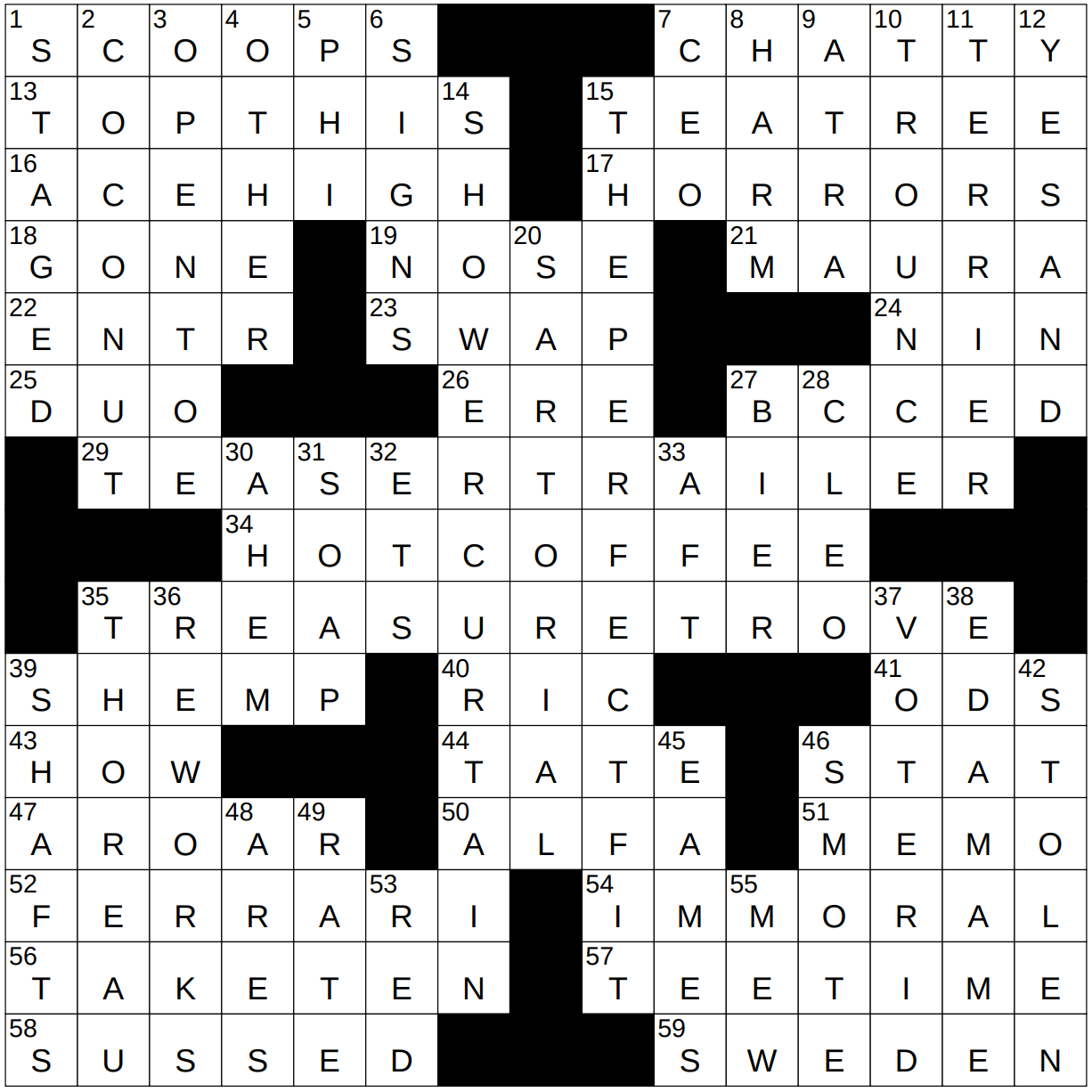 cry before a jump crossword clue