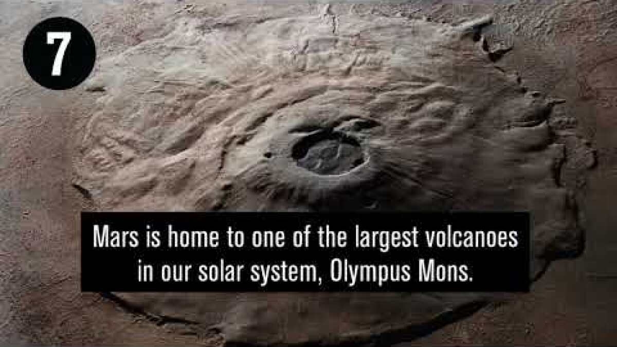 10 Interesting Facts About Mars Los Angeles Times