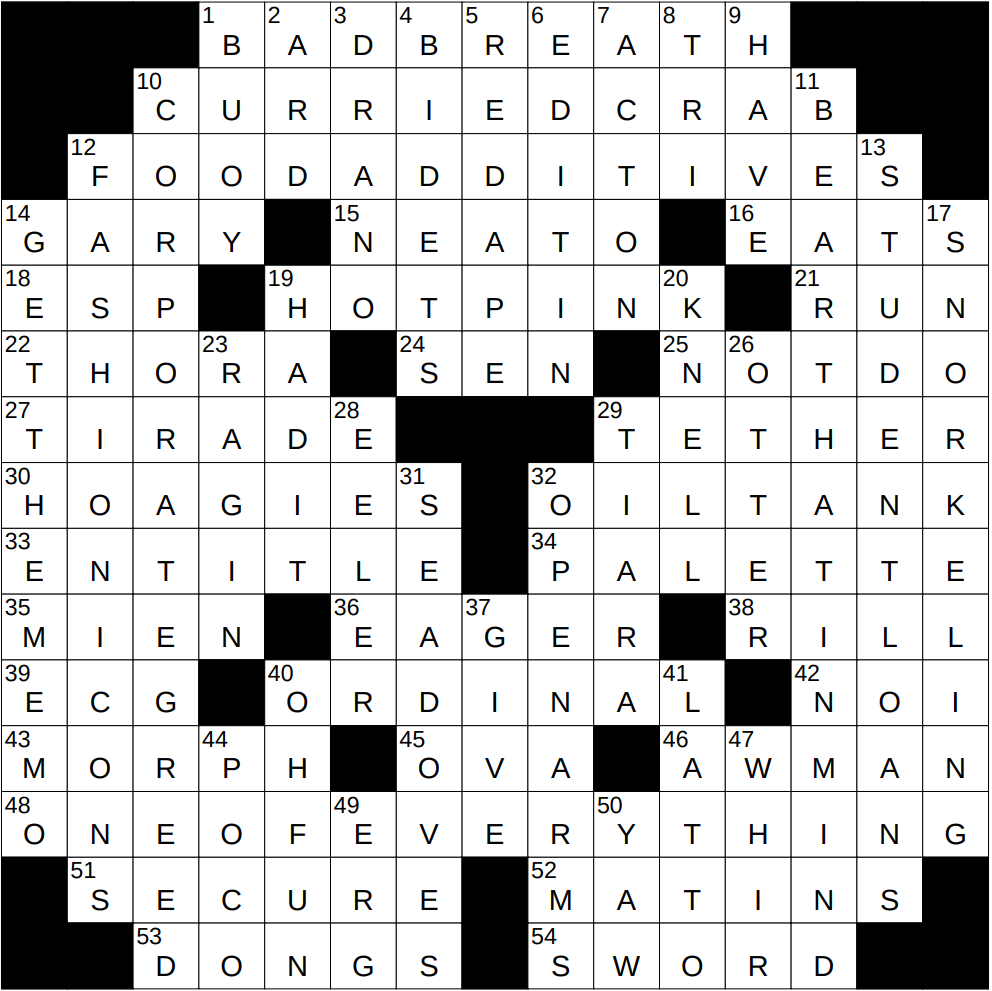 kylo's father crossword clue