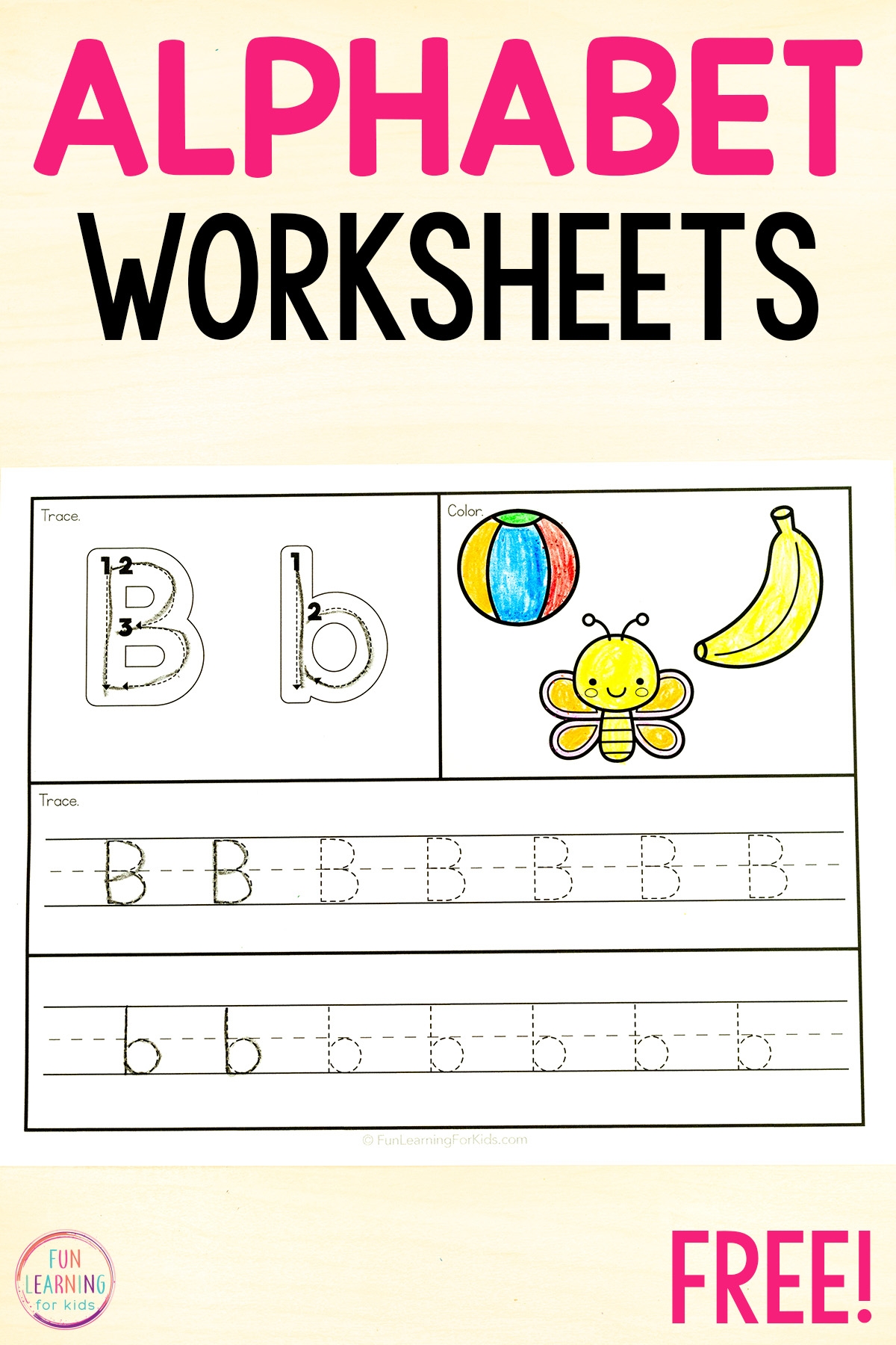 free printable traceable abc worksheets