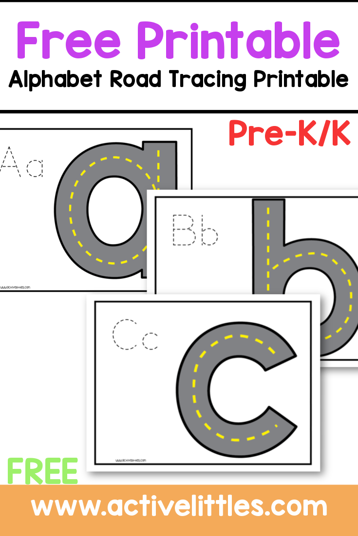 tracing letters printable