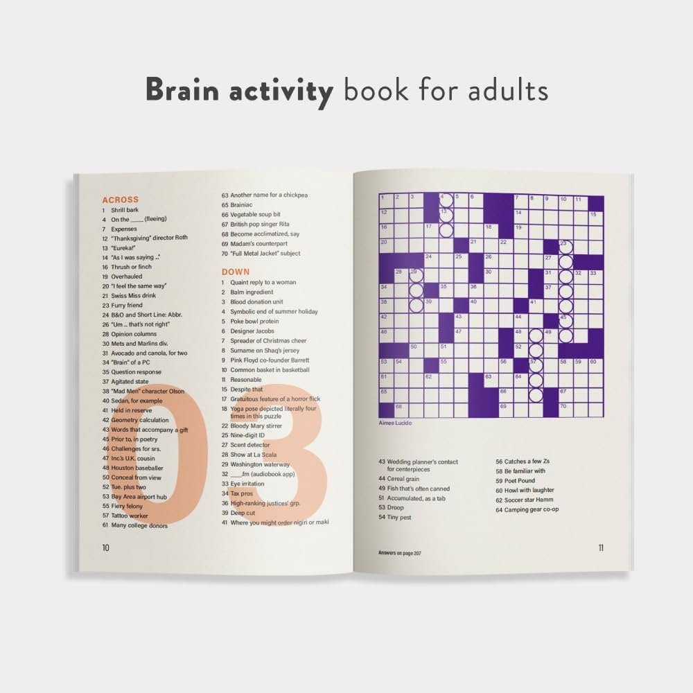 Amazon 100 Stress Relieving Crossword Puzzles To Sharpen Your Mind Presented By Maria Shriver Patrick Schwarzenegger And MOSH Revised And Updated 9781963183535 Shriver Maria Schwarzenegger Patrick MOSH Blue Star Press Books