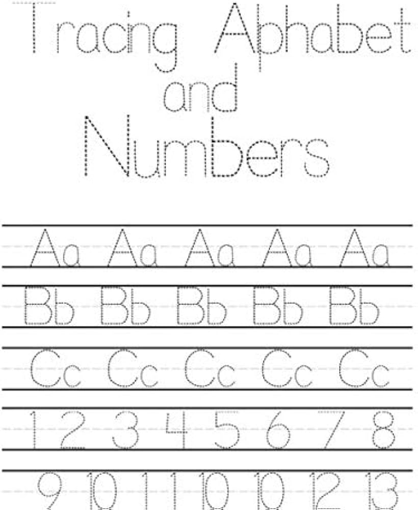 tracing alphabet letters worksheets