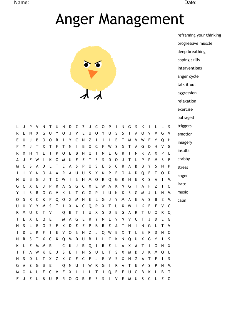 Anger Crossword WordMint Anger Crossword WordMint