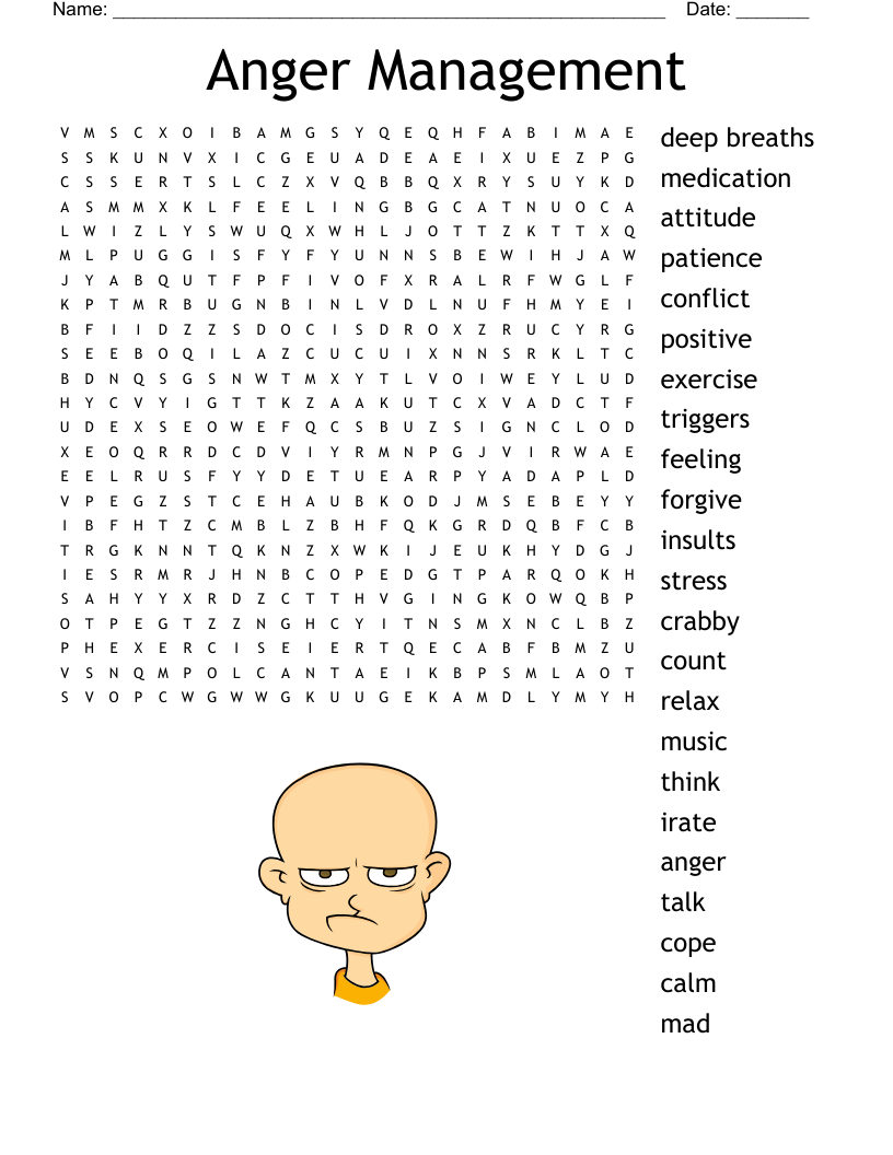 Anger Crossword WordMint Anger Crossword WordMint