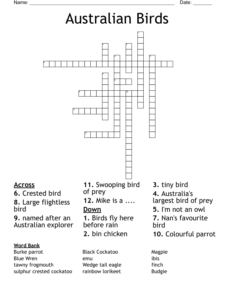 flightless bird crossword clue flightless bird crossword clue