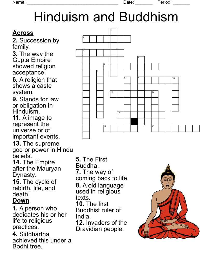 Buddhism Crossword Key WordMint Buddhism Crossword Key WordMint