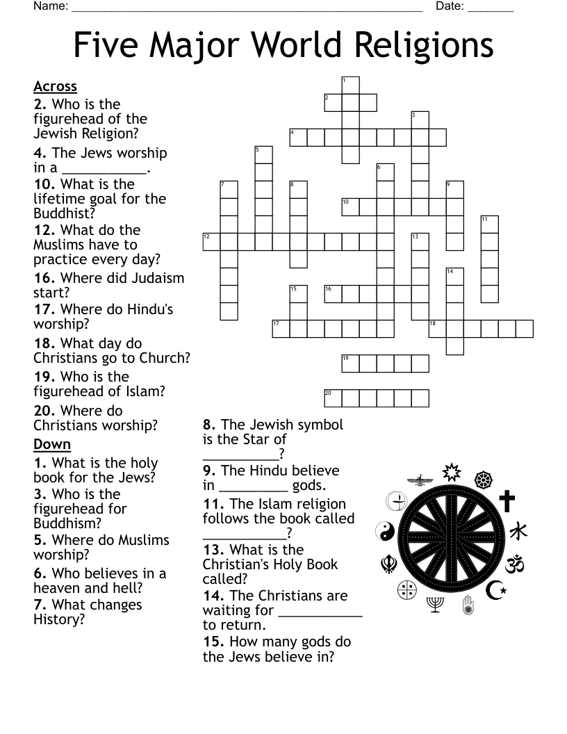 Buddhism Crossword Key WordMint Buddhism Crossword Key WordMint