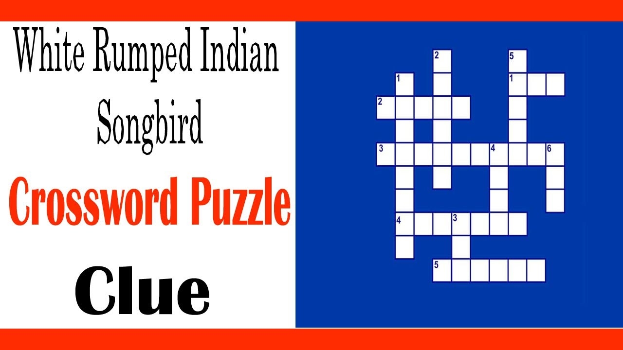 Common Songbird Crossword Sarahclicatrelee1971 s Ownd Common Songbird Crossword Sarahclicatrelee1971 s Ownd