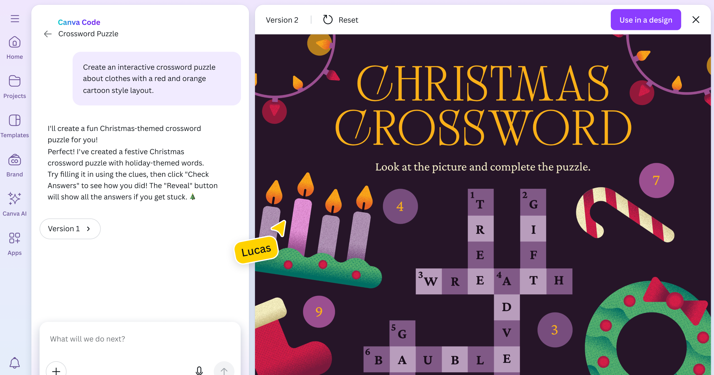 Crossword Puzzle Maker Create A Free Crossword Puzzle Canva
