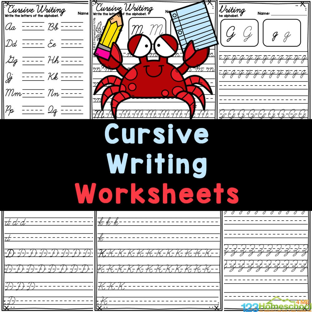 cursive writing worksheets free printable cursive writing worksheets free printable