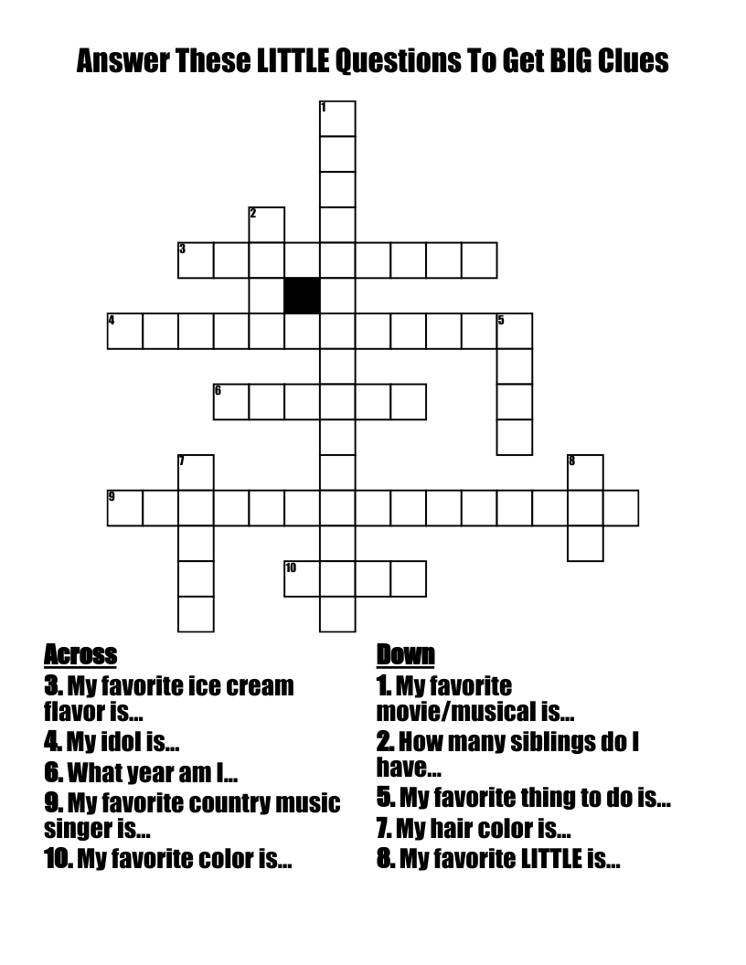 Day 2 Clues Crossword WordMint