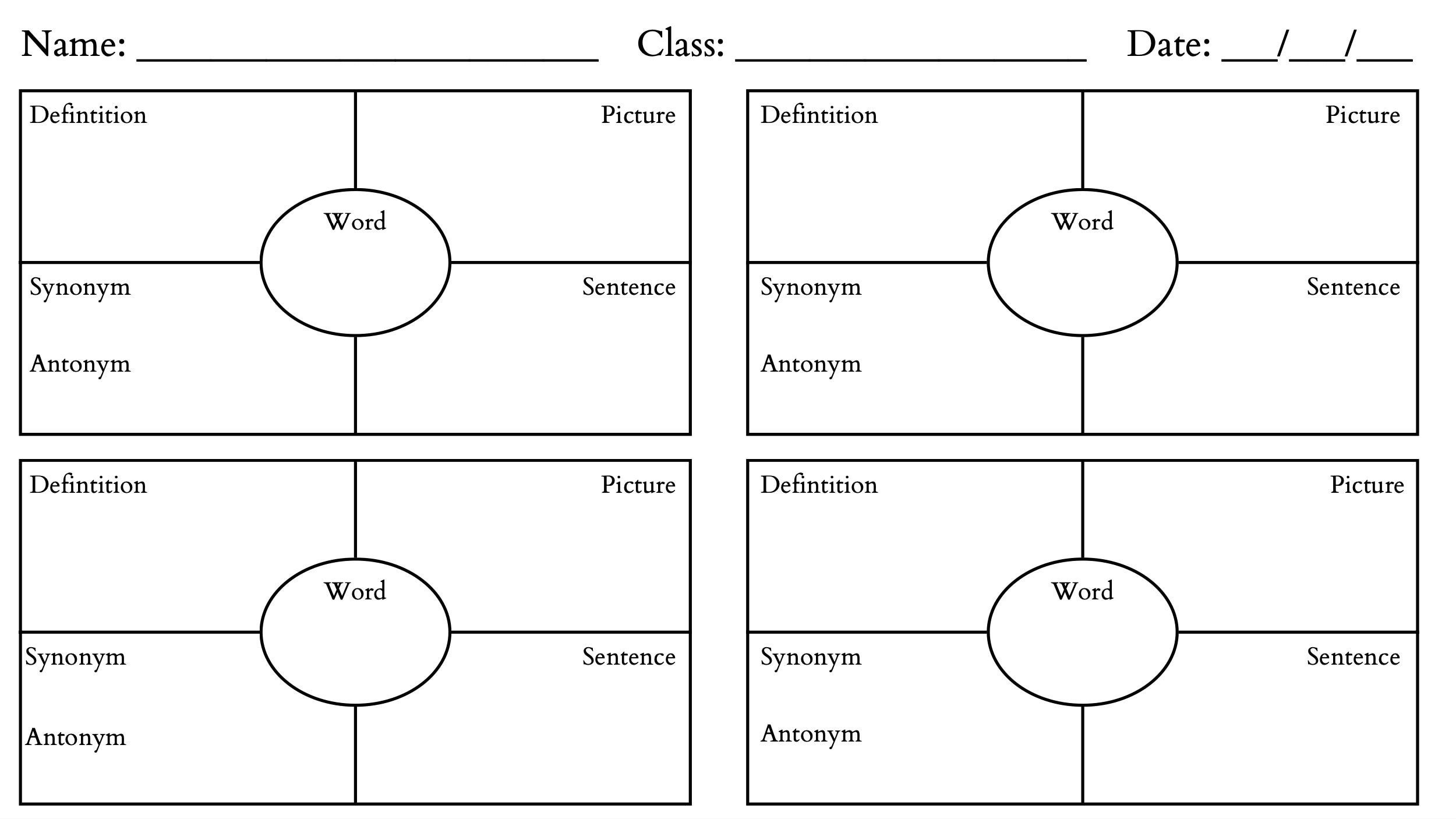 Digital Download Vocabulary Word Map And Prediction Etsy Digital Download Vocabulary Word Map And Prediction Etsy