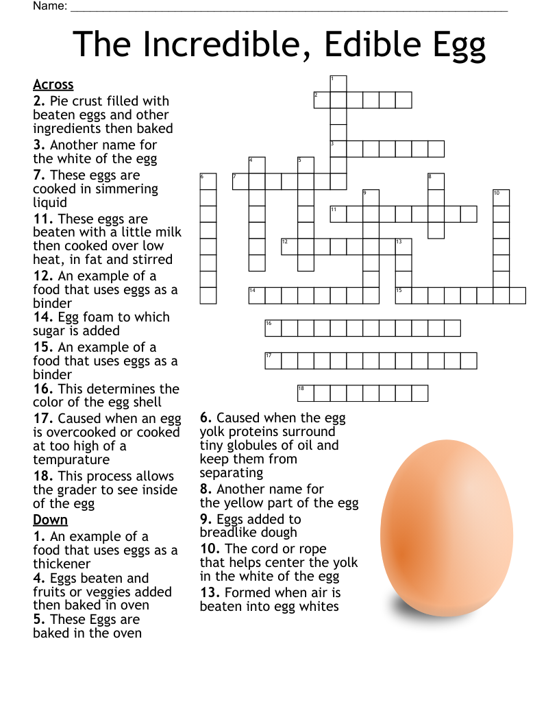 Eggs Word Search WordMint