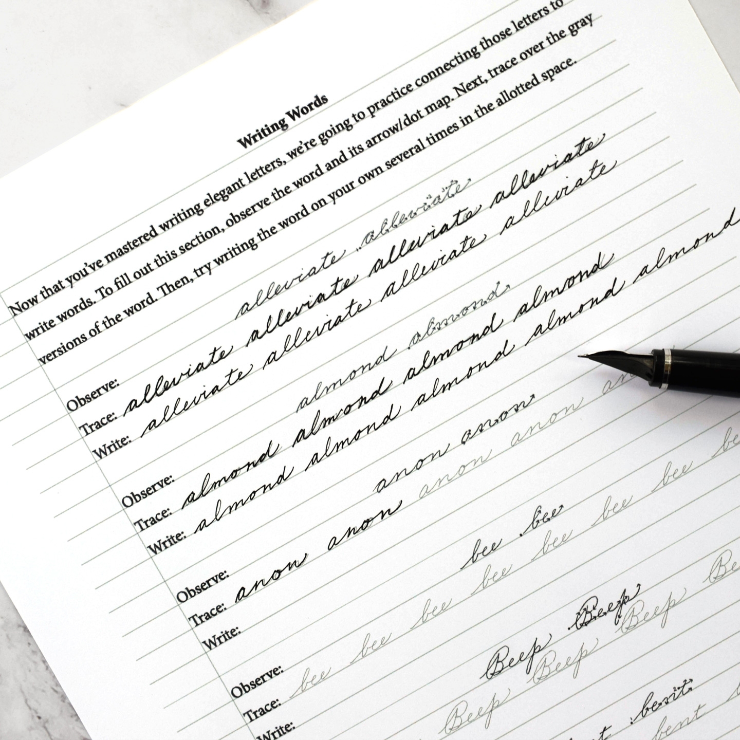 Elegant Cursive Handwriting Worksheet The Postman s Knock