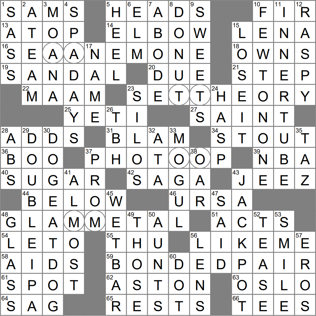 Extremely Competitive Crossword Clue Archives LAXCrossword