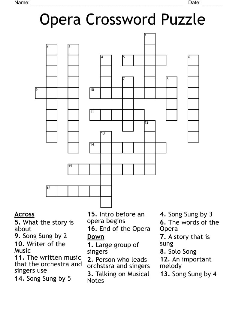 Famous Artists Crossword WordMint Famous Artists Crossword WordMint