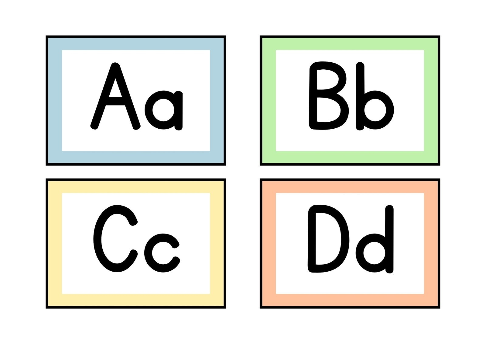 Free Customizable Alphabet Flashcard Templates Canva Free Customizable Alphabet Flashcard Templates Canva