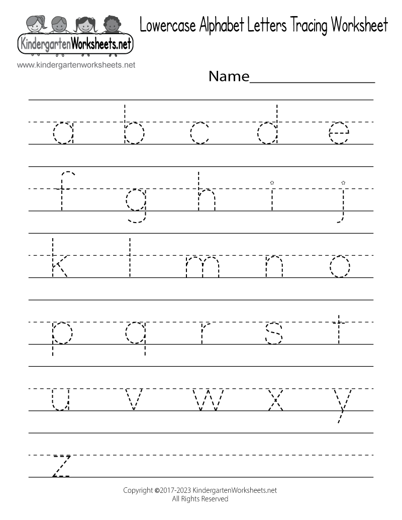 free printable abc worksheets