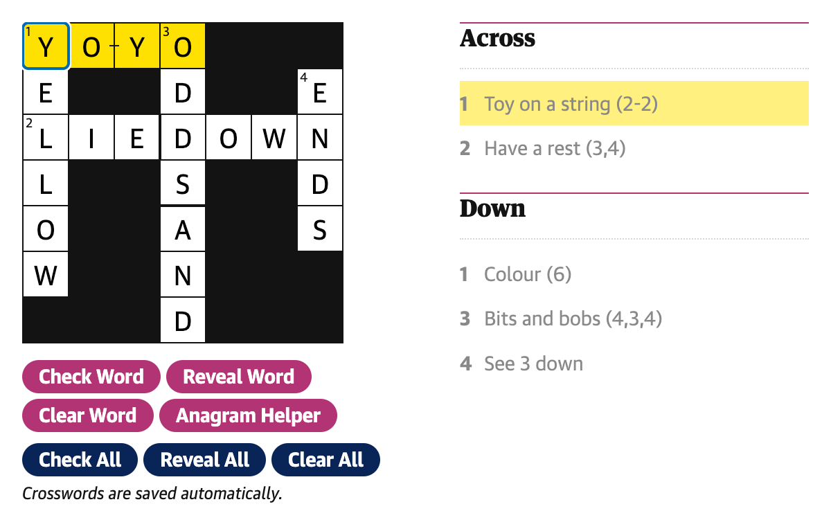 Guardian react crossword Npm Guardian react crossword Npm