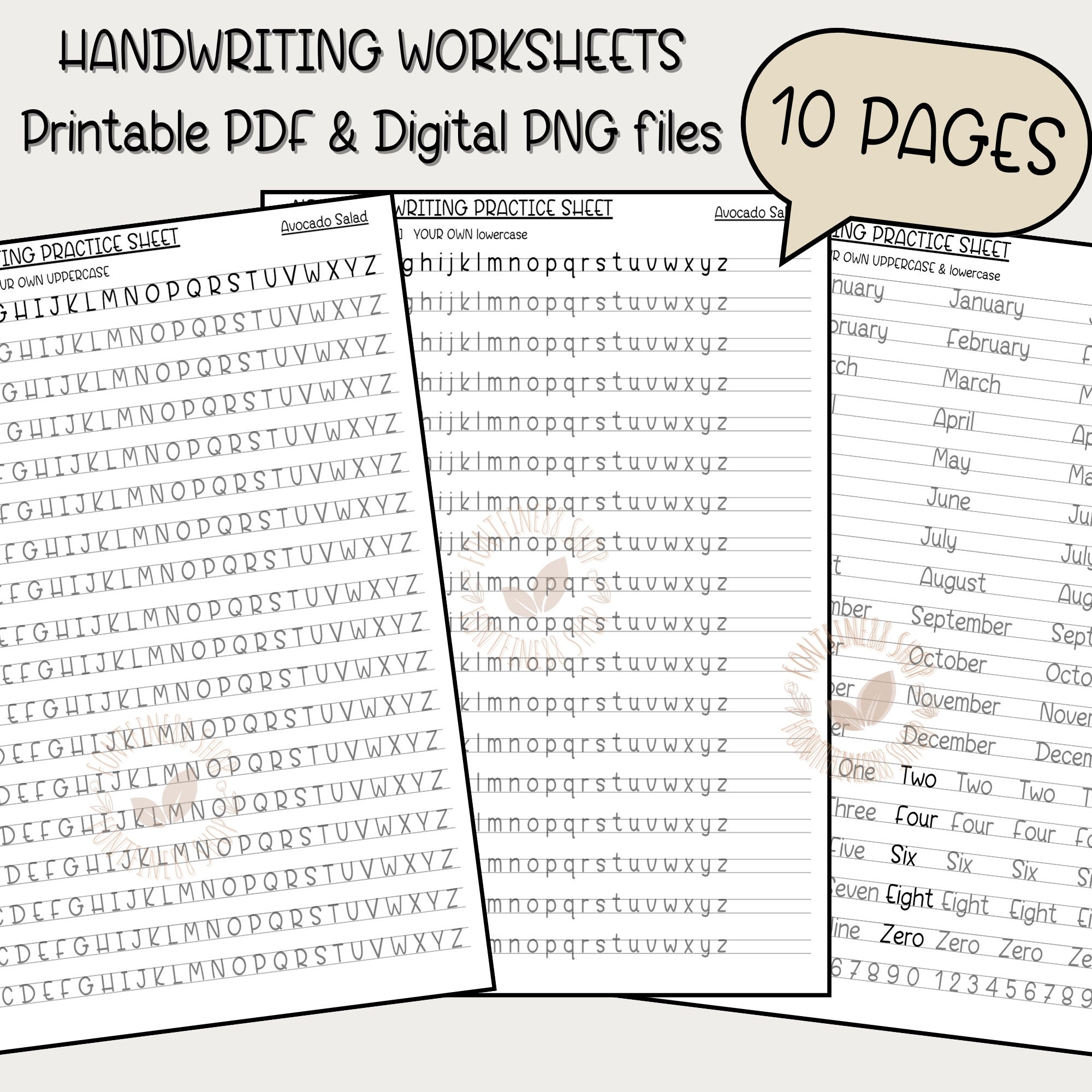 Improve Handwriting Worksheets Practice Printable Handwriting Workbook Alphabet Writing Practice ABC Letter Tracing Penmanship Avocado Etsy Improve Handwriting Worksheets Practice Printable Handwriting Workbook Alphabet Writing Practice ABC Letter Tracing Penmanship Avocado Etsy