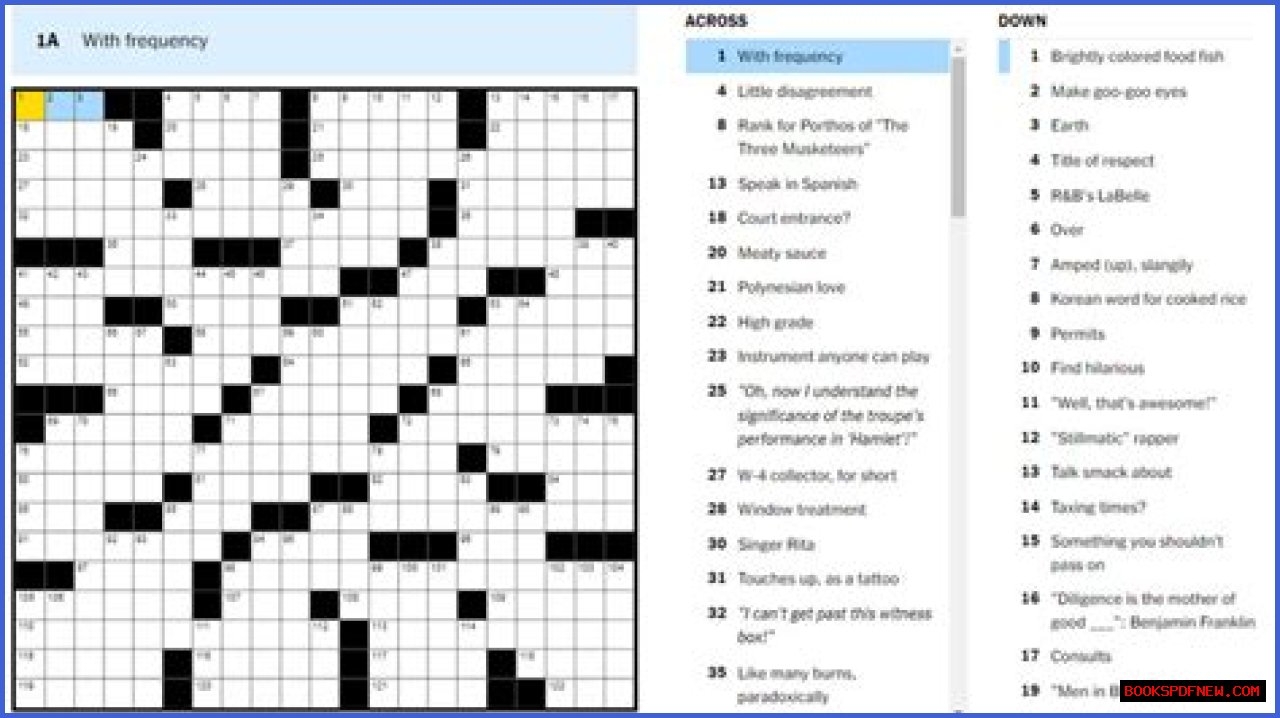 sort crossword clue