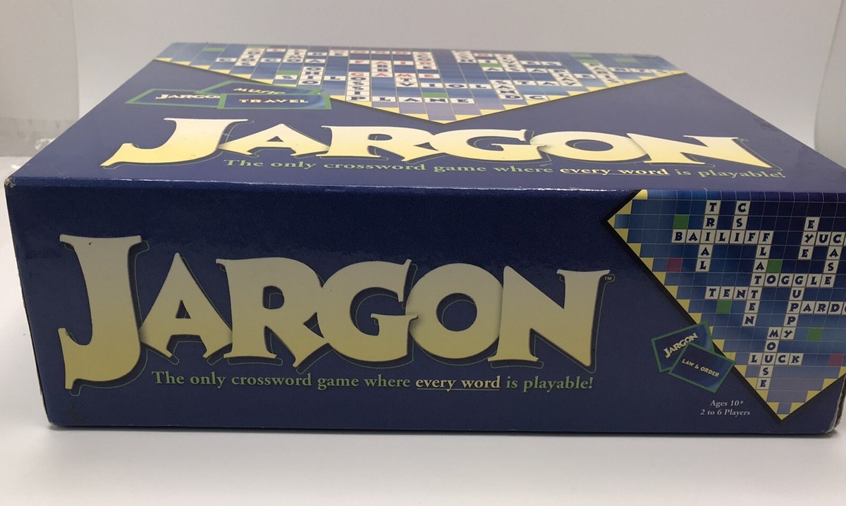 Jargon The Only Crossword Word Game Where Every Word Is Playable 2003 Used VG EBay