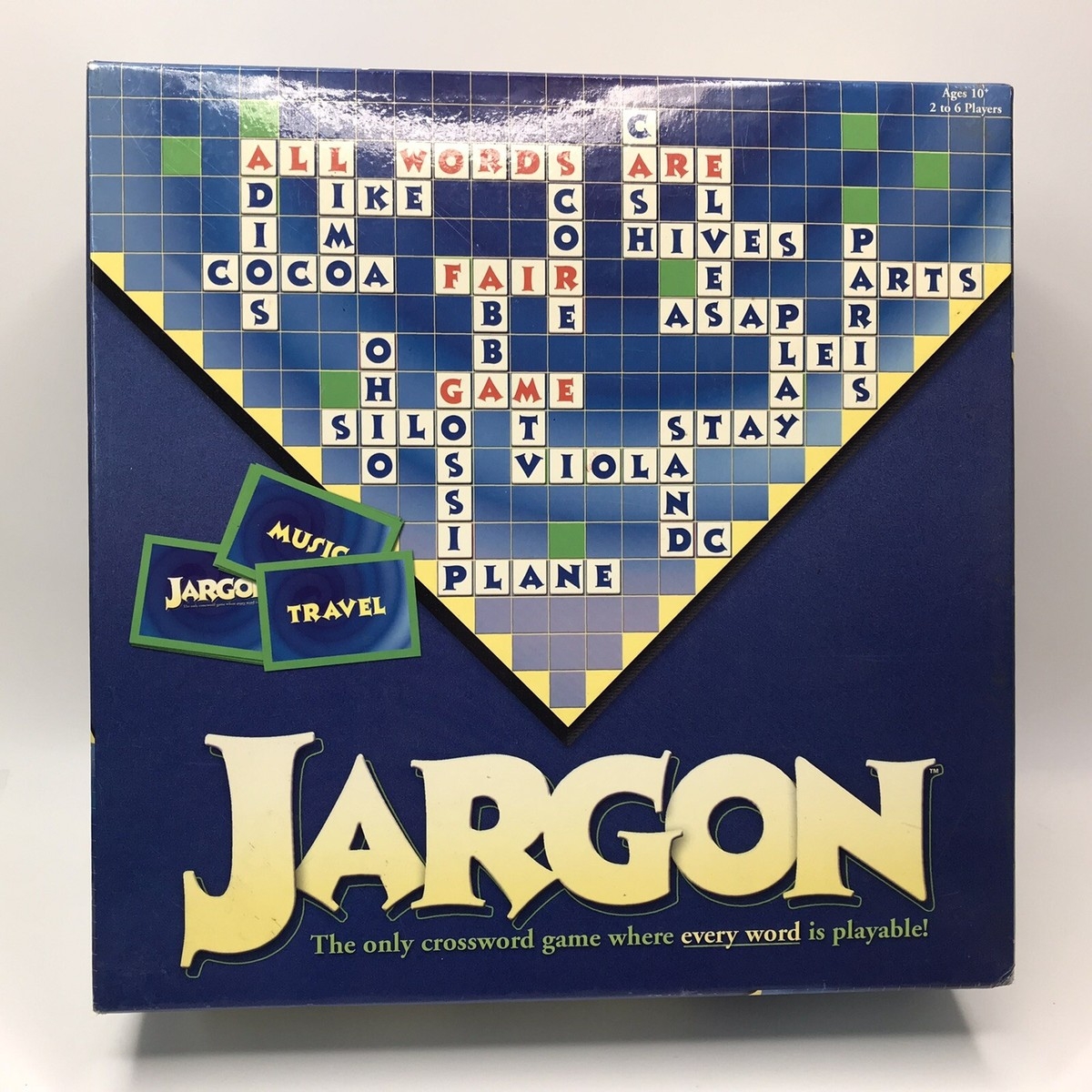 Jargon The Only Crossword Word Game Where Every Word Is Playable 2003 Used VG EBay