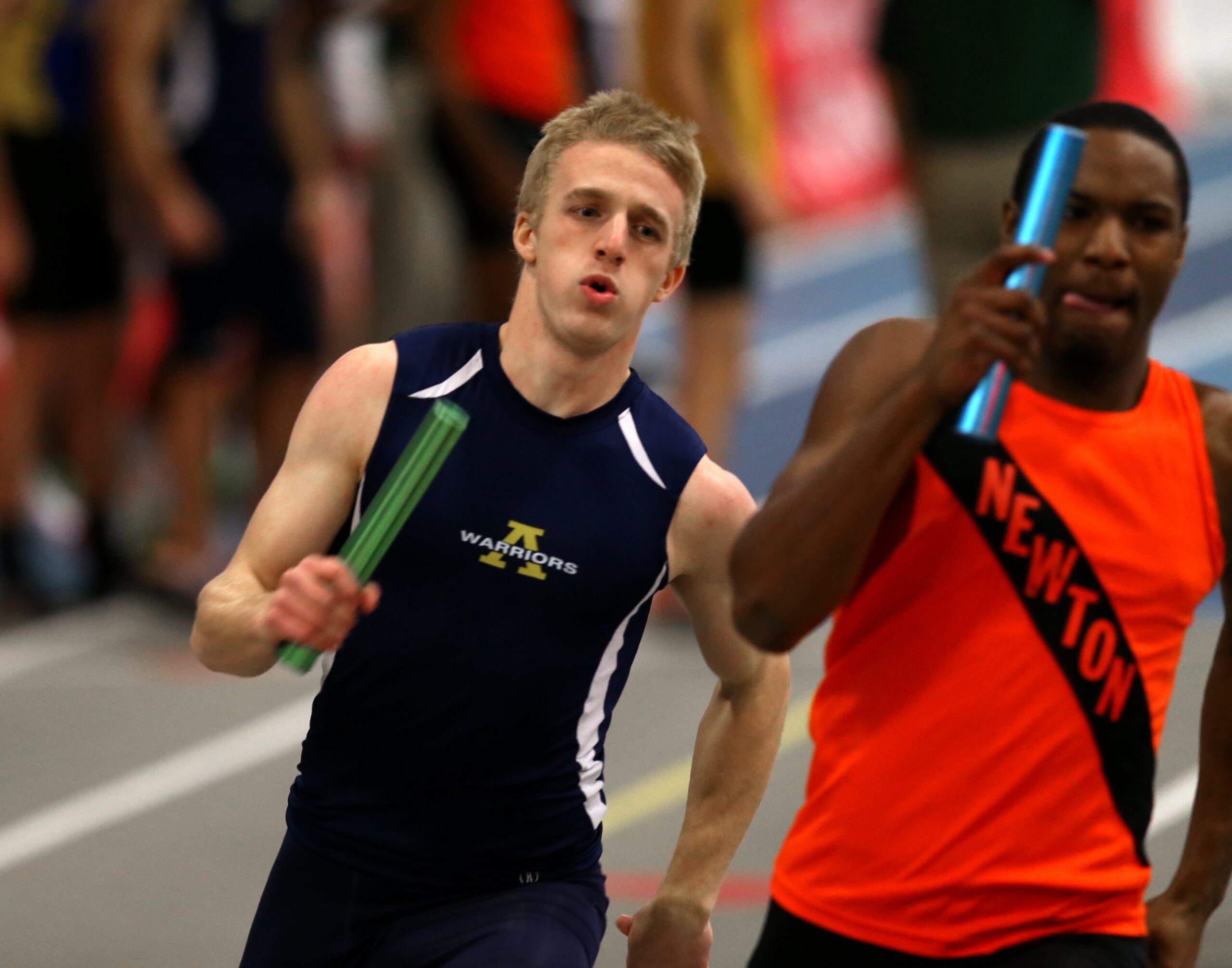 Justin Mantrana Has Cleared Every Hurdle For Andover High Indoor Track The Boston Globe