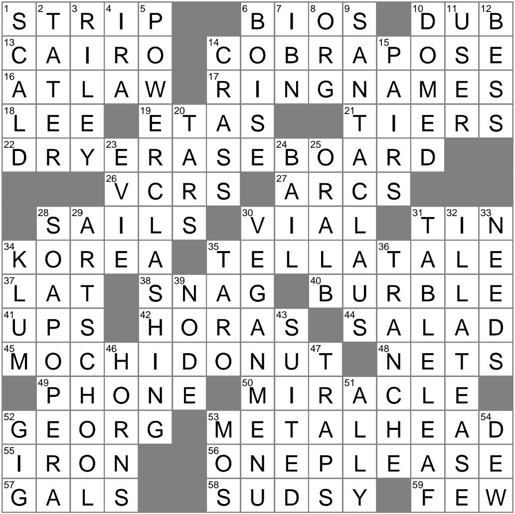 LA Times Crossword 19 Jul 25 Saturday LAXCrossword LA Times Crossword 19 Jul 25 Saturday LAXCrossword