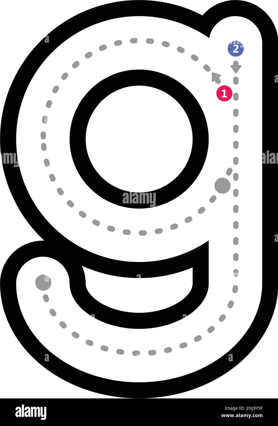 Letter G Tracing Stock Vector Images Alamy Letter G Tracing Stock Vector Images Alamy