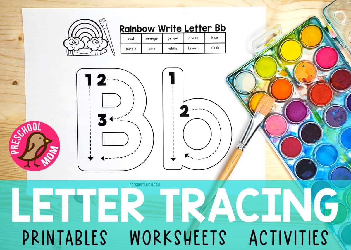preschool letter tracing printables preschool letter tracing printables