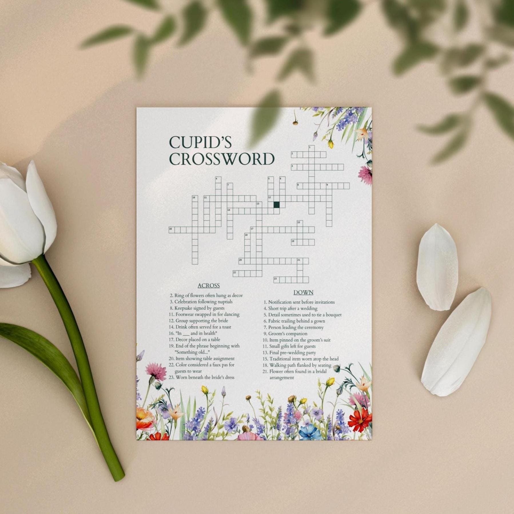 Love Crossword Personalized Etsy Love Crossword Personalized Etsy