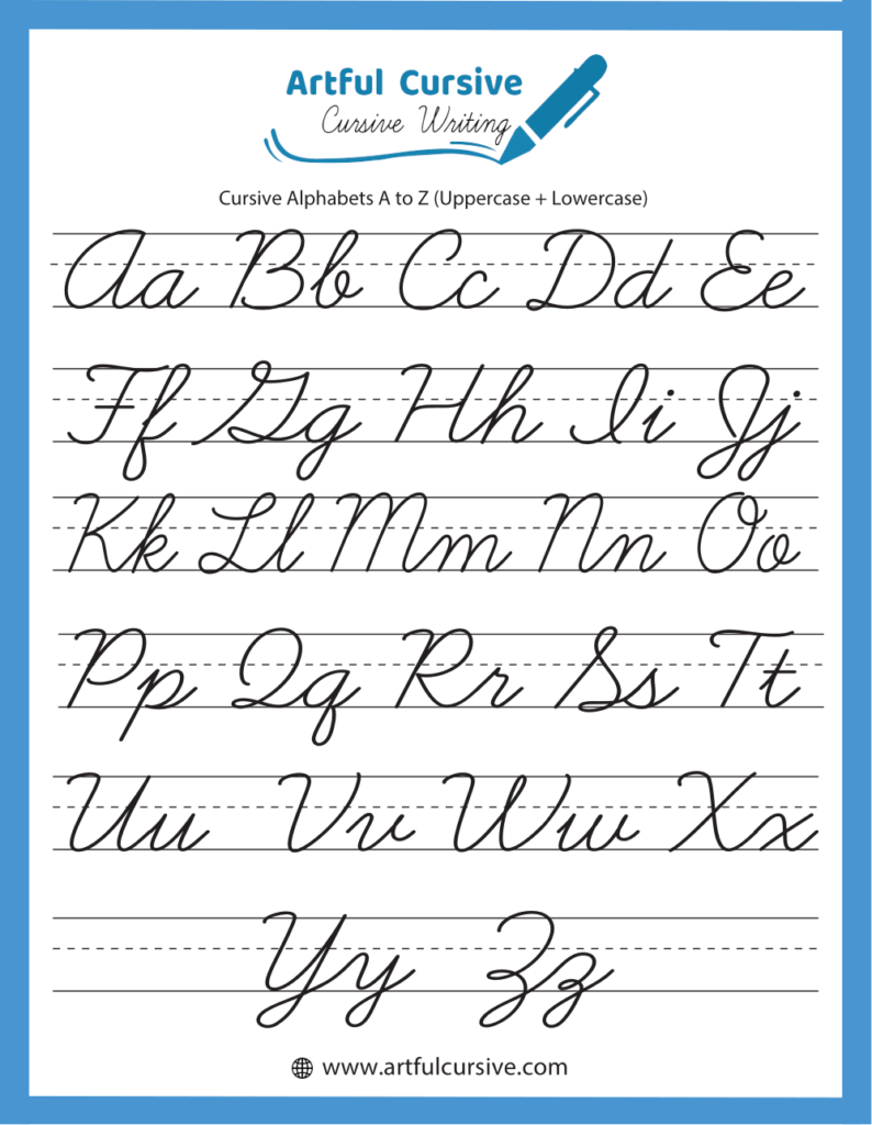 Master The Art Of Cursive Writing With ArtfulCursive Master The Art Of Cursive Writing With ArtfulCursive