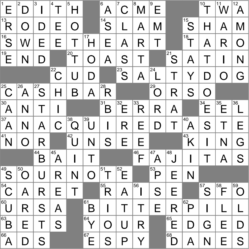 gaelic crossword clue