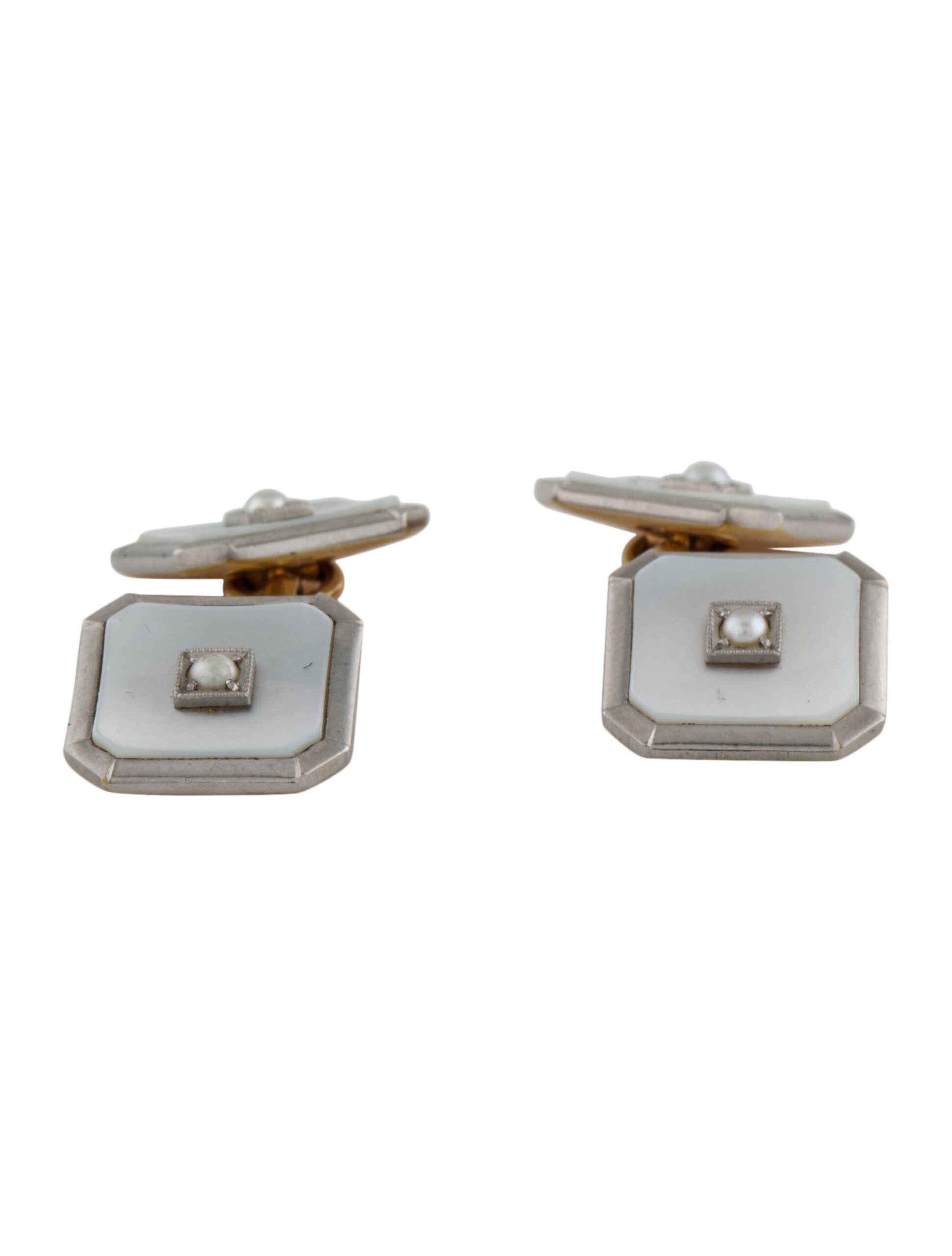 Mother of pearl Crossword Clue CD Icon Cufflinks Silver And Mother of Pearl Australia Cuff Links For Women