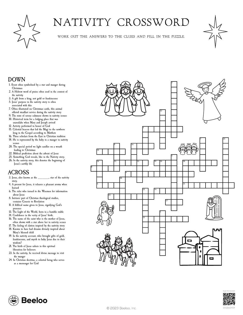 doctrine crossword clue