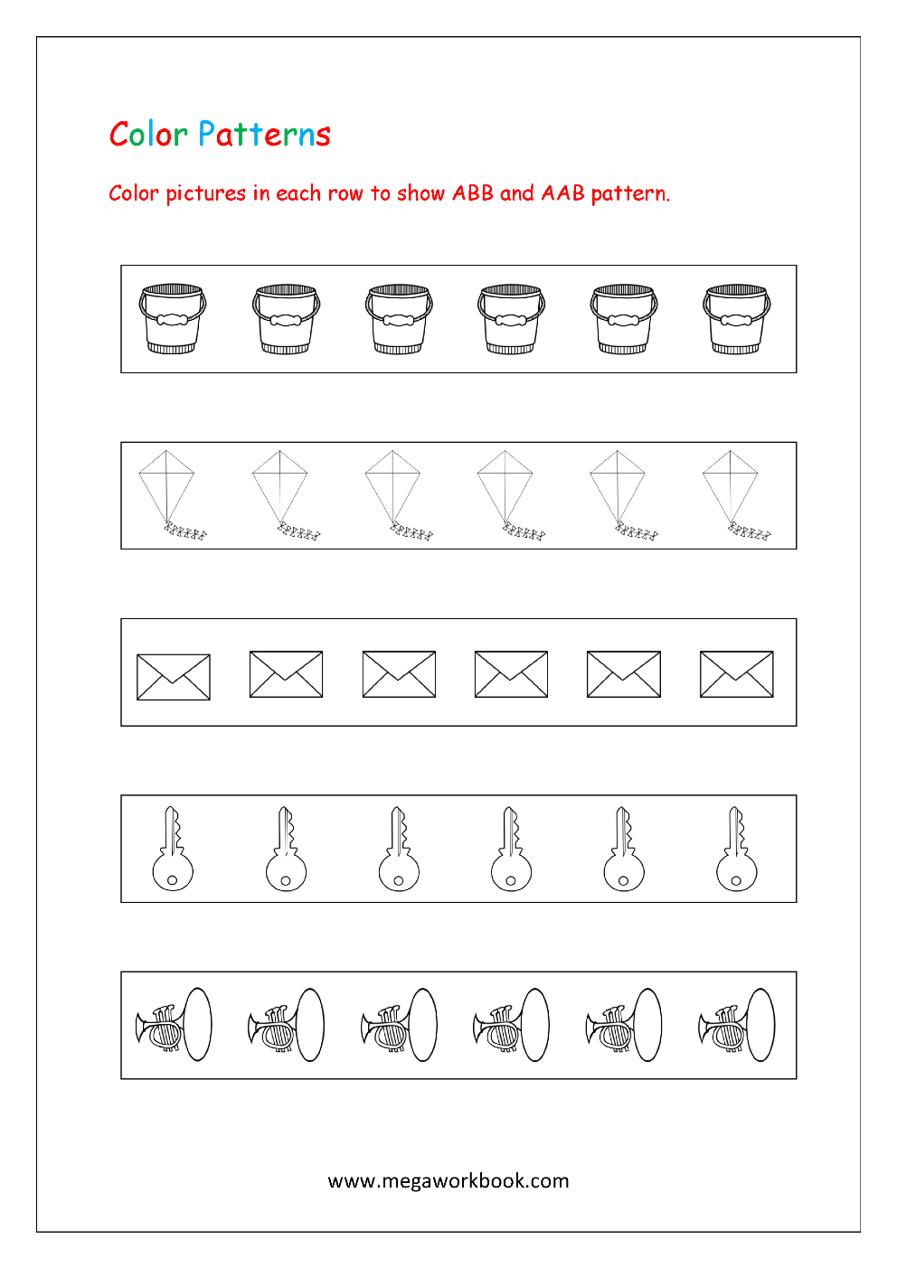 ab pattern worksheet