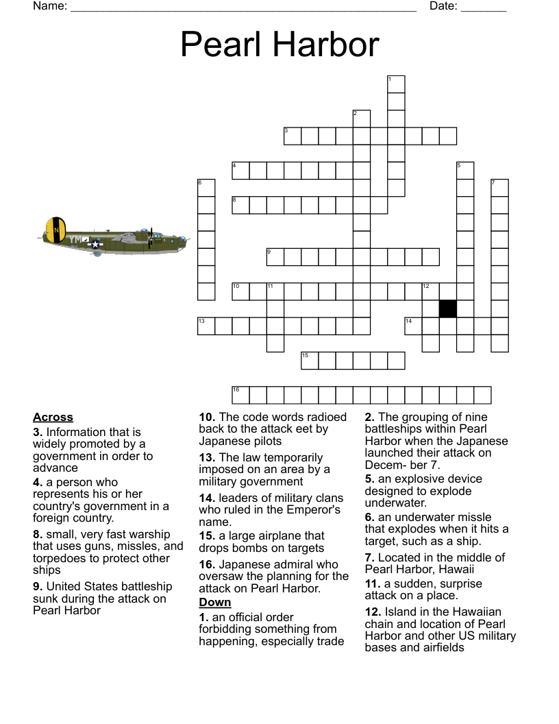 attack crossword clue