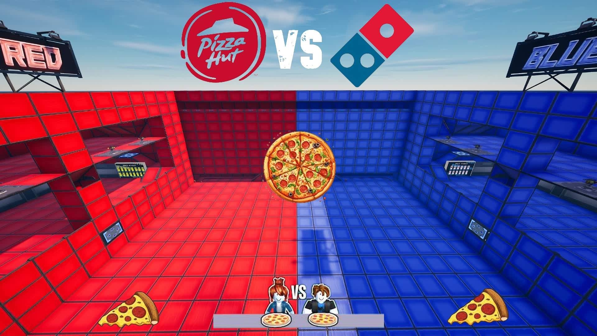  pizza Battle Red Vs Blue Fortnite Creative Survival And Box Fights Map Code