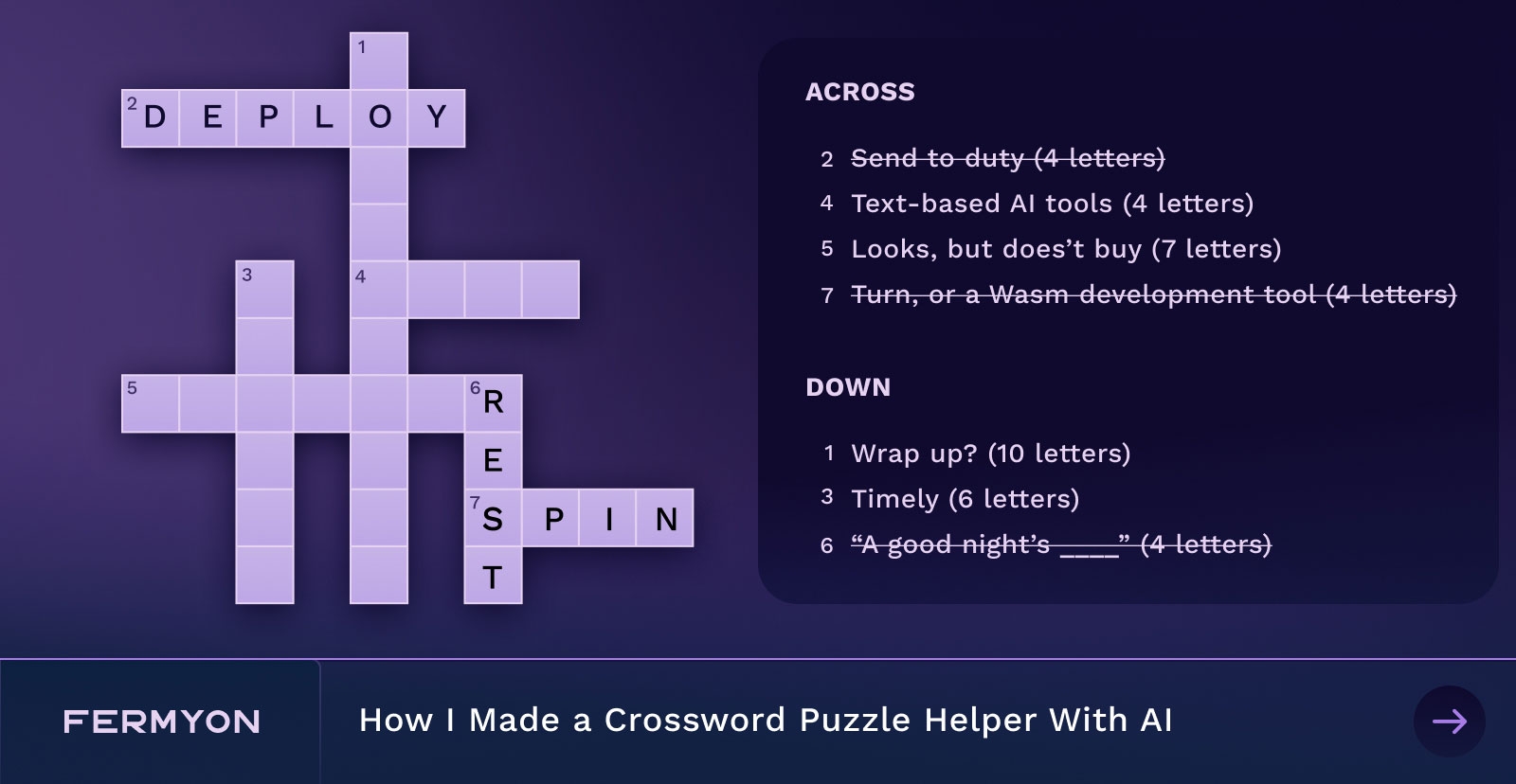 allow crossword clue