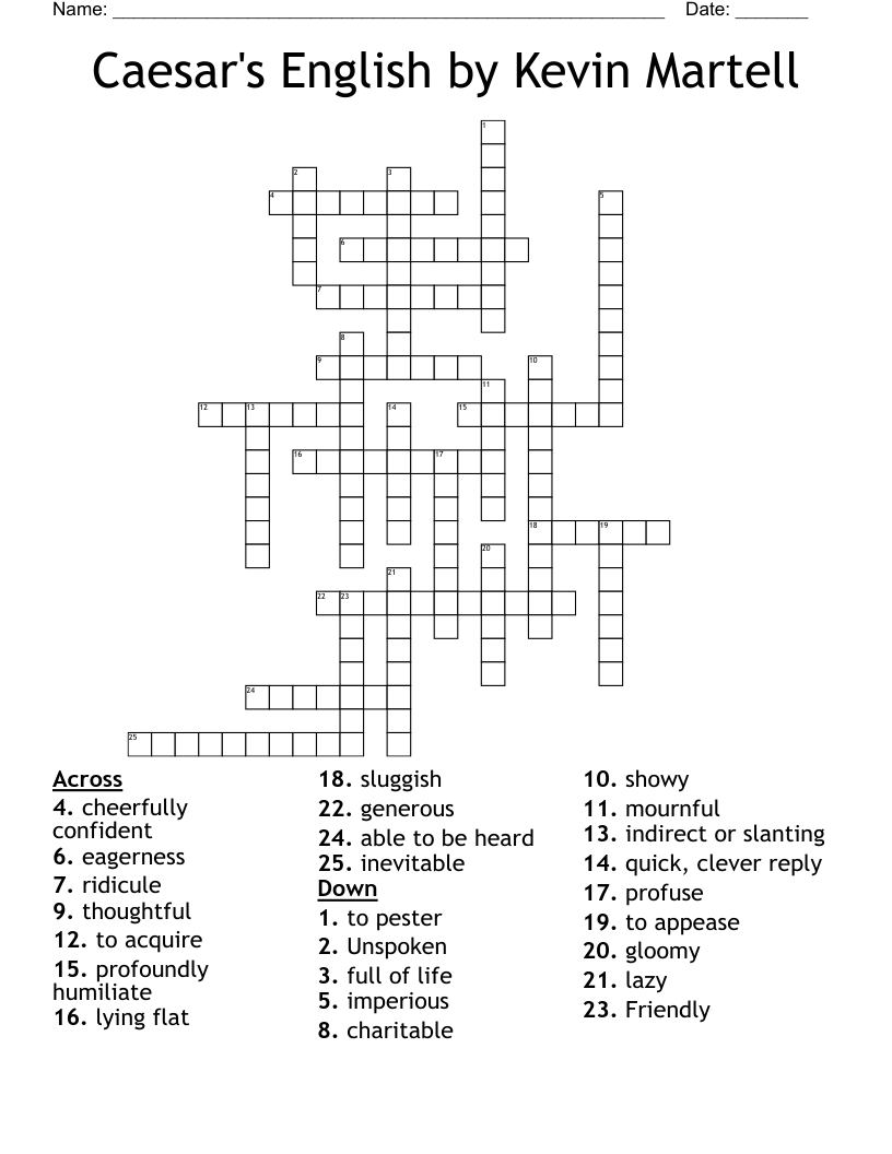 Scrib Script Crossword WordMint