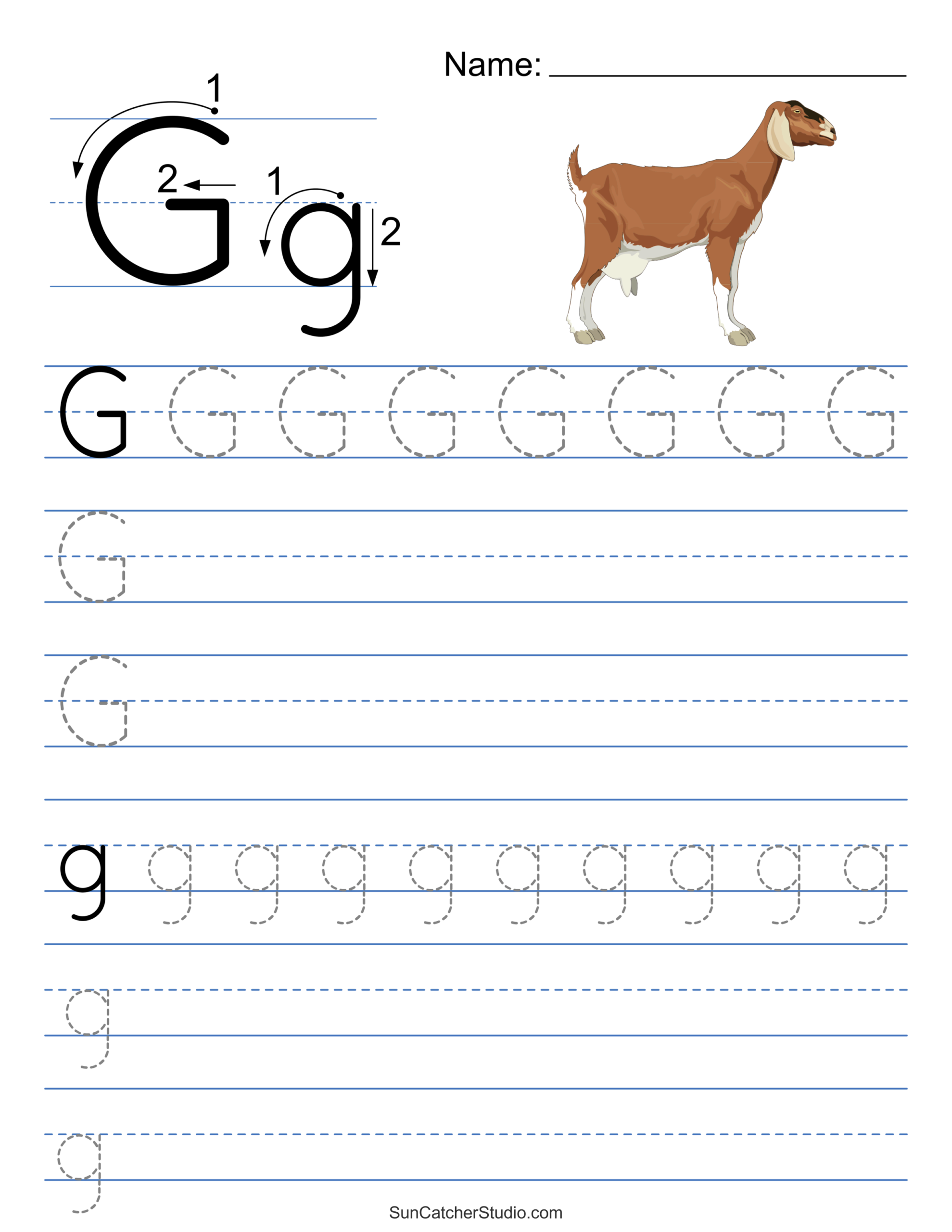 Tracing Alphabet Letters Printable Handwriting Worksheets Free Printables Lettering SVG Files Tools Apps