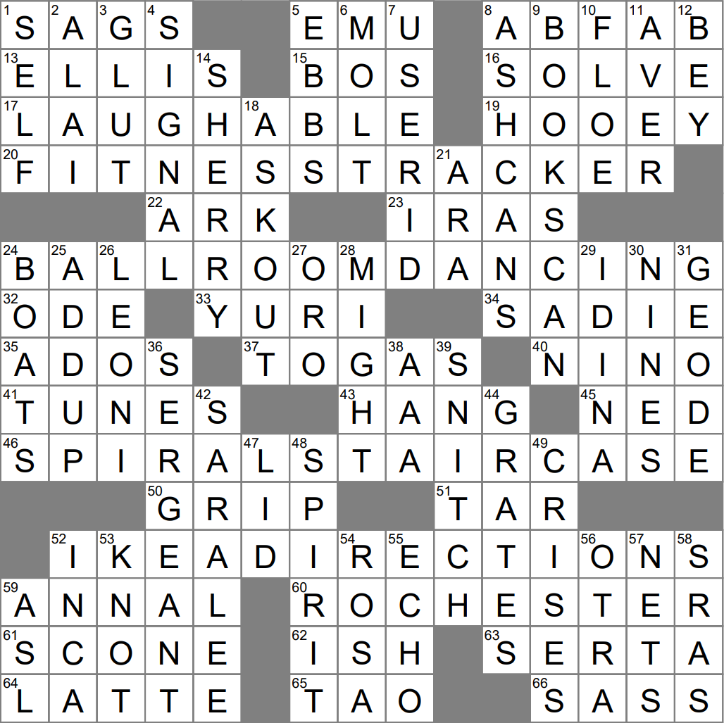 Utter Nonsense Crossword Clue Archives Page 2 Of 4 LAXCrossword